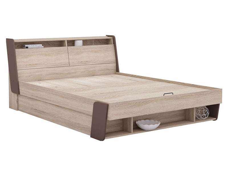 Flow King Bed (With Storage) Furniture First Guwahati 