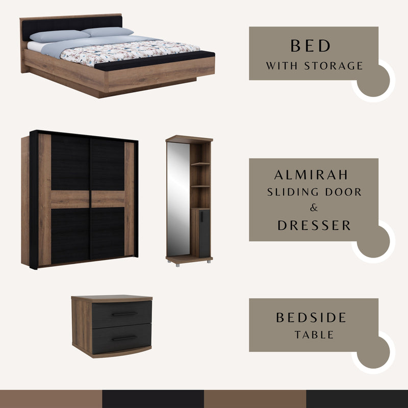 Rondino Bedroom Set Furniture First Guwahati 