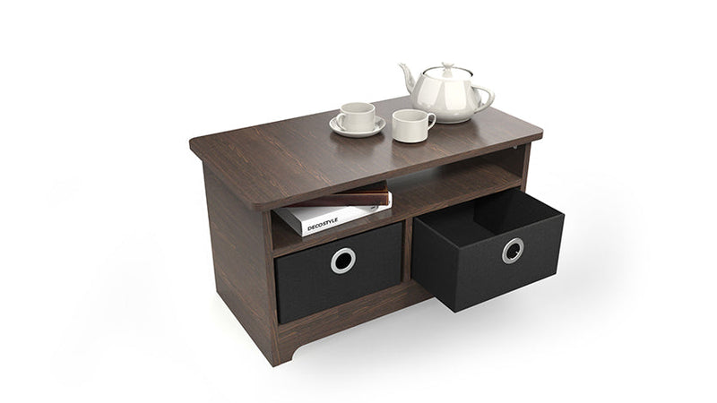 Trend Storage unit 102 By Decostyle - Xohome Furniture Wenge Fabric Box 
